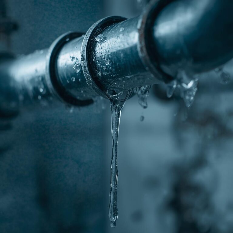 fuga de agua fontaneria