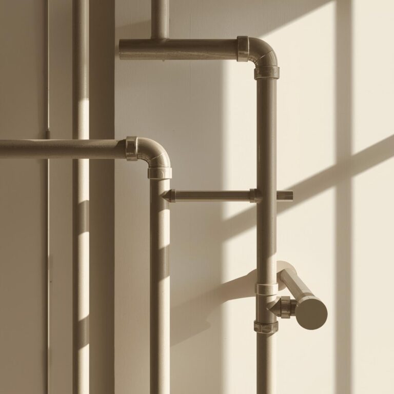 Las tuberías de mi vecino pasan por mi casa