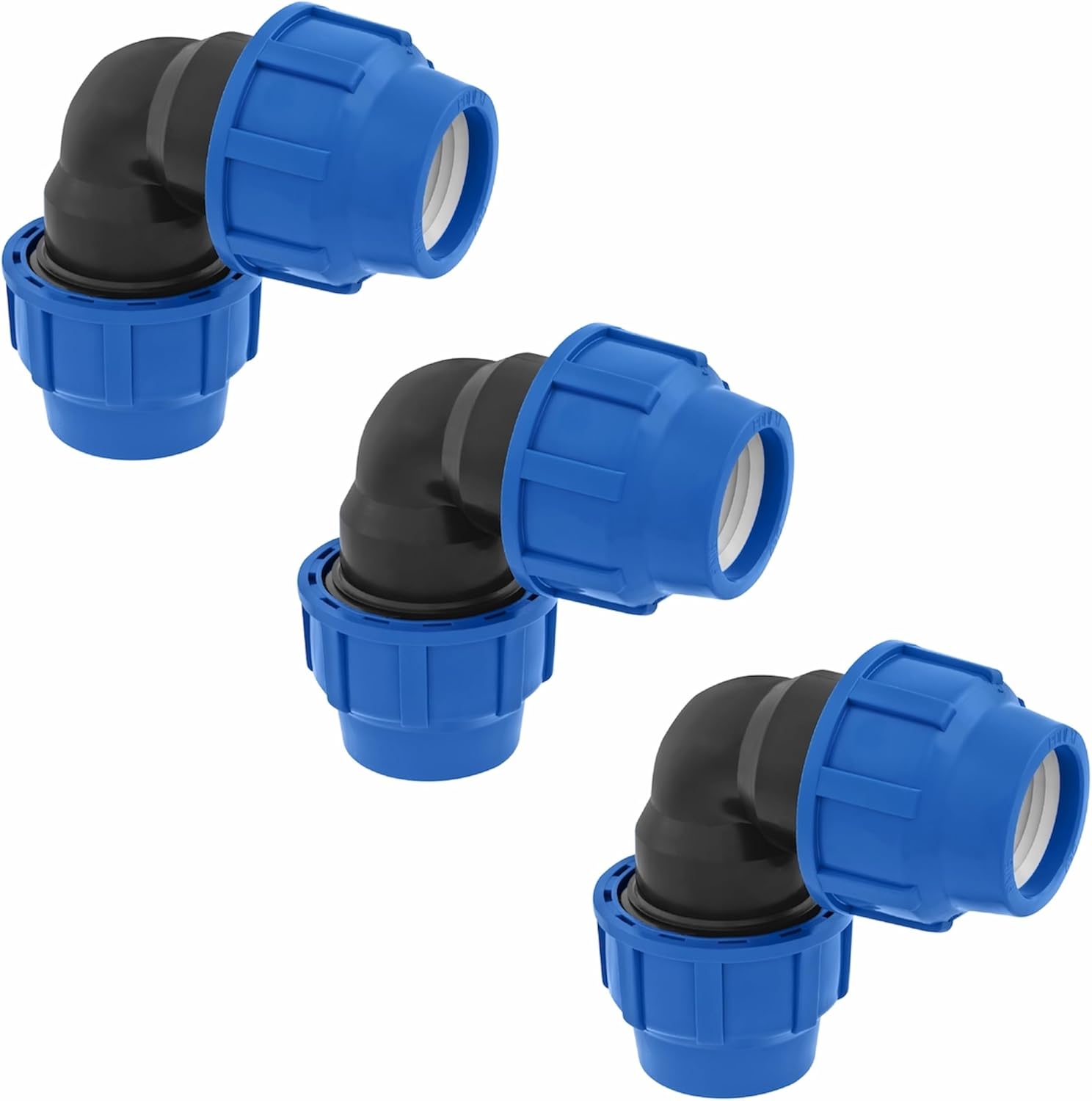 Codo SmartProduct 90° de 25 mm para accesorios tuberia polietileno