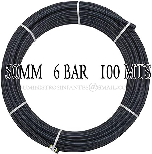 Suinga PE 50 mm x 100 m · 6 bar para tuberia polietileno 50mm