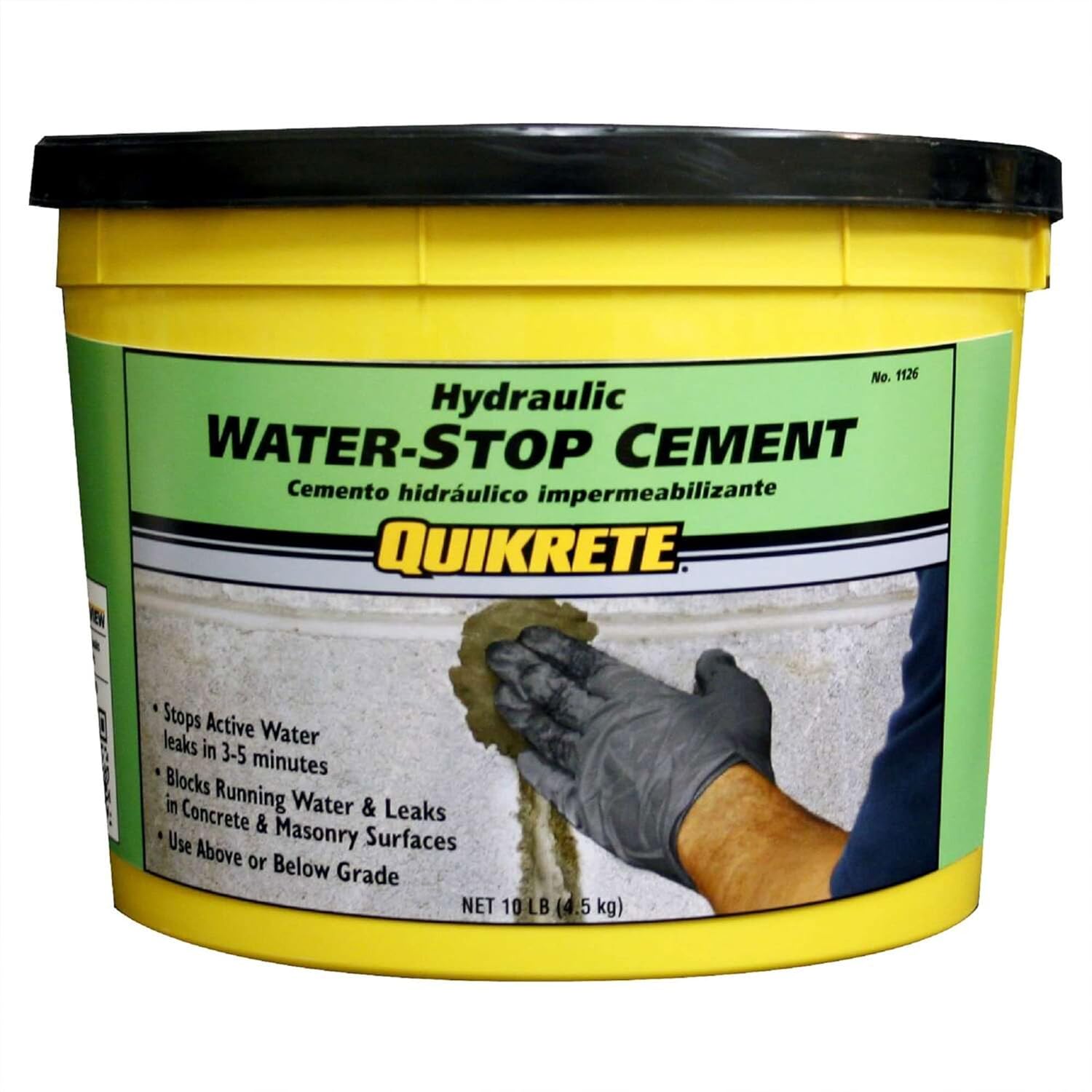 Quikrete Hydraulic Water-Stop 10 lb para tuberias de hormigon precio