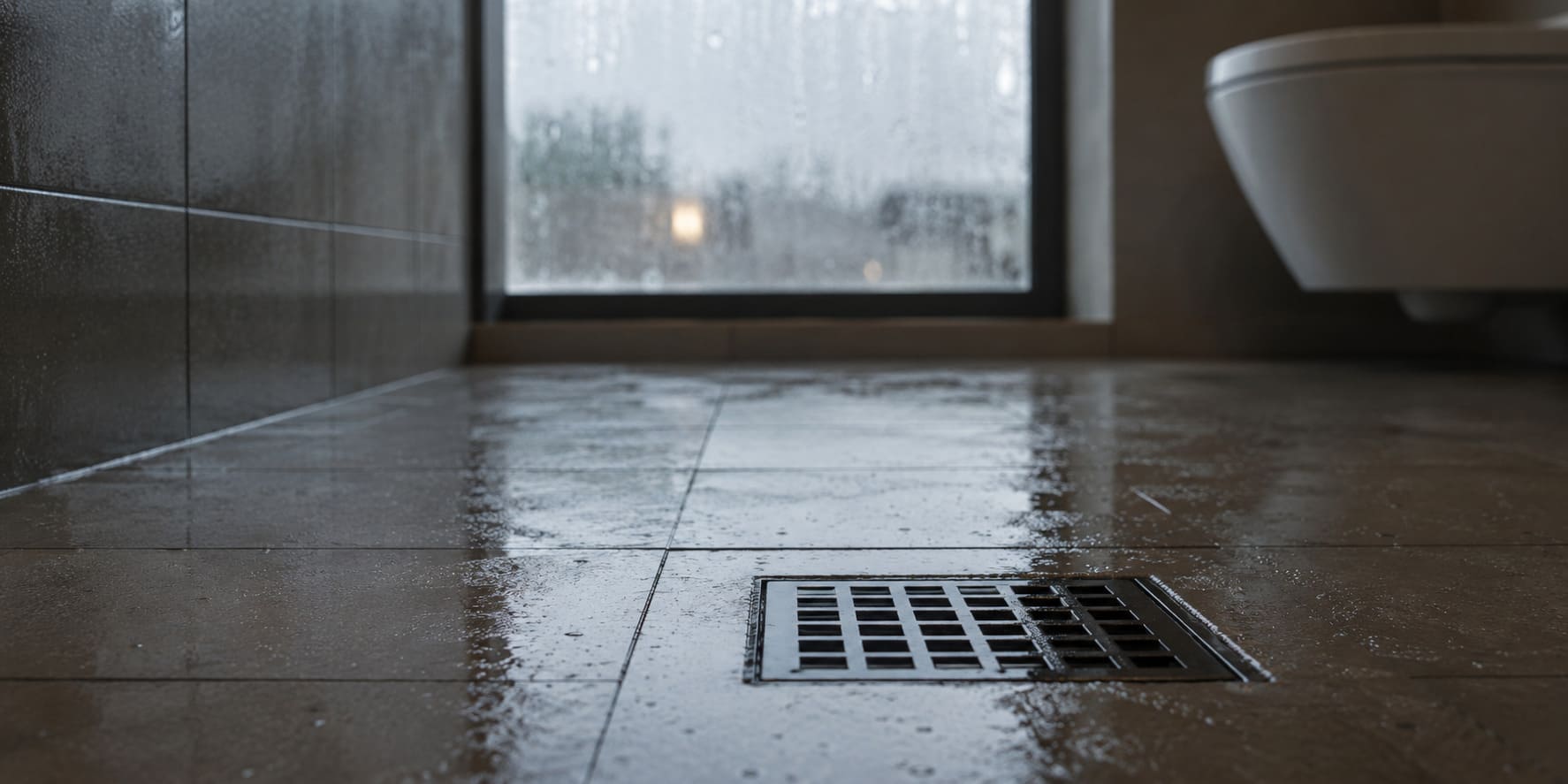 olor a alcantarilla en el baño cuando llueve
