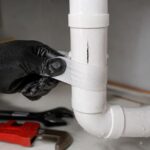 reparar tubería PVC fisurada