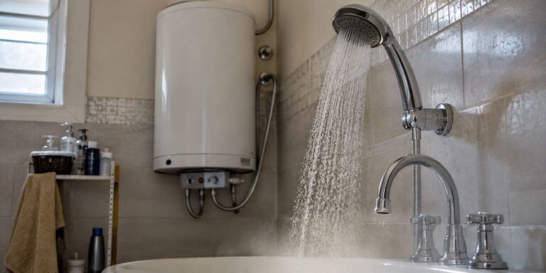 termo eléctrico se queda sin agua caliente rápido