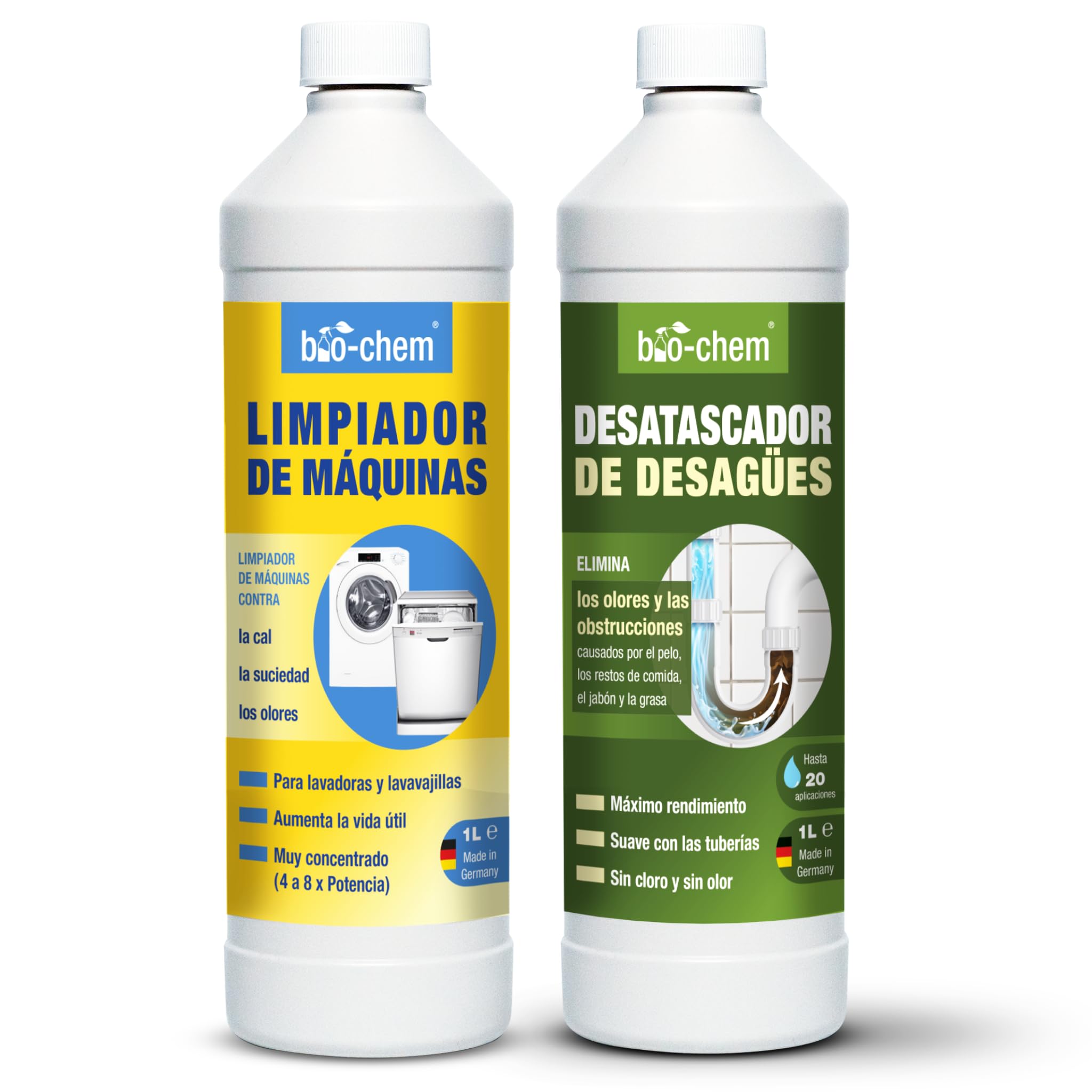 bio-chem Dishwasher Duo para desatascador de lavavajillas